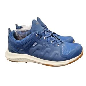 KEEN EXPLORE WATERPROOF SHOES WOMENS 10 BLUE HIKING SNEAKERS OUTDOOR GORPCORE
